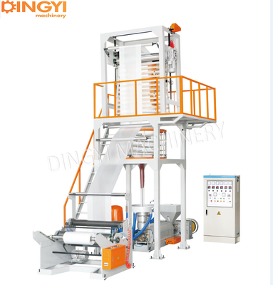 0.75KW 4.2m Green House Polybag Hdpe Extruder Machine