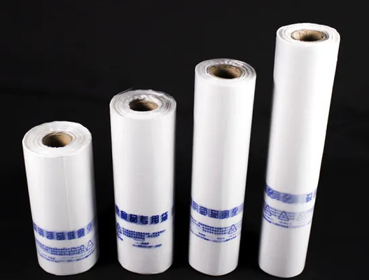 14kw  Biodegradable HDPE LDPE Non Woven Roll Making Machine With Core