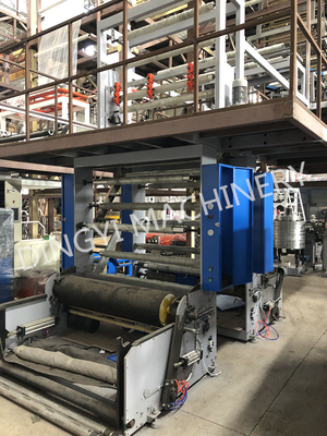 Automatic Three Layer Co-Extrusion Film Blowing Machine