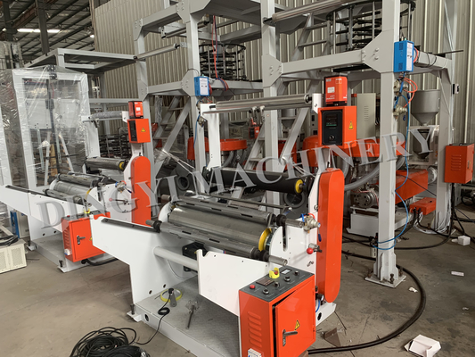 70kg Hr 18.5Kw Single Winder Polyethylene Extruder