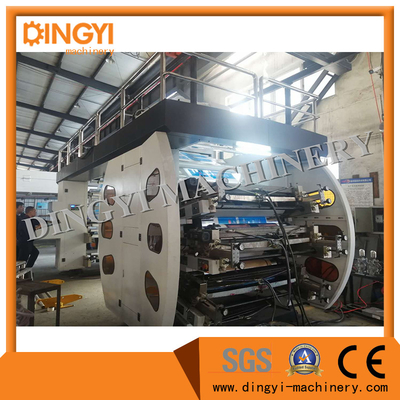 BOPP PE Label شش رنگ مرکزی طبل فلکسوگرافی Ci Press Machine
